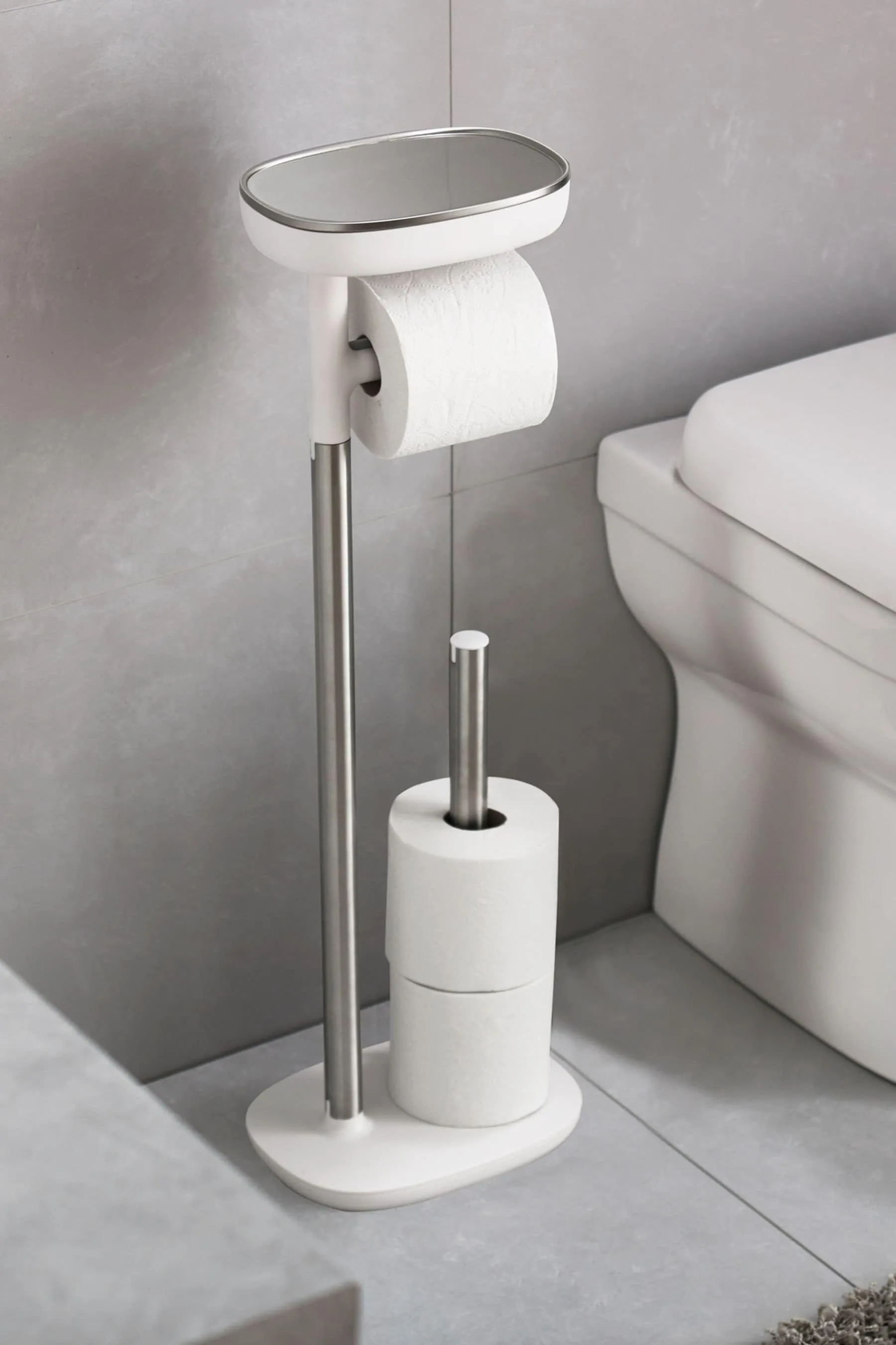 Soporte para papel higiénico de pie EasyStore Butler de Joseph Joseph